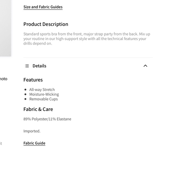 Fabletics High Impact Sports Bra Strappy Criss Cross Back Dusty Cedar Blossom - Picture 12 of 12